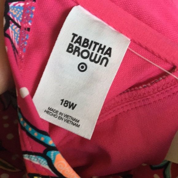 Floral Print Front Cutout One Piece Swimsuit - Tabitha Brown for Target ? - Picture 11 of 16